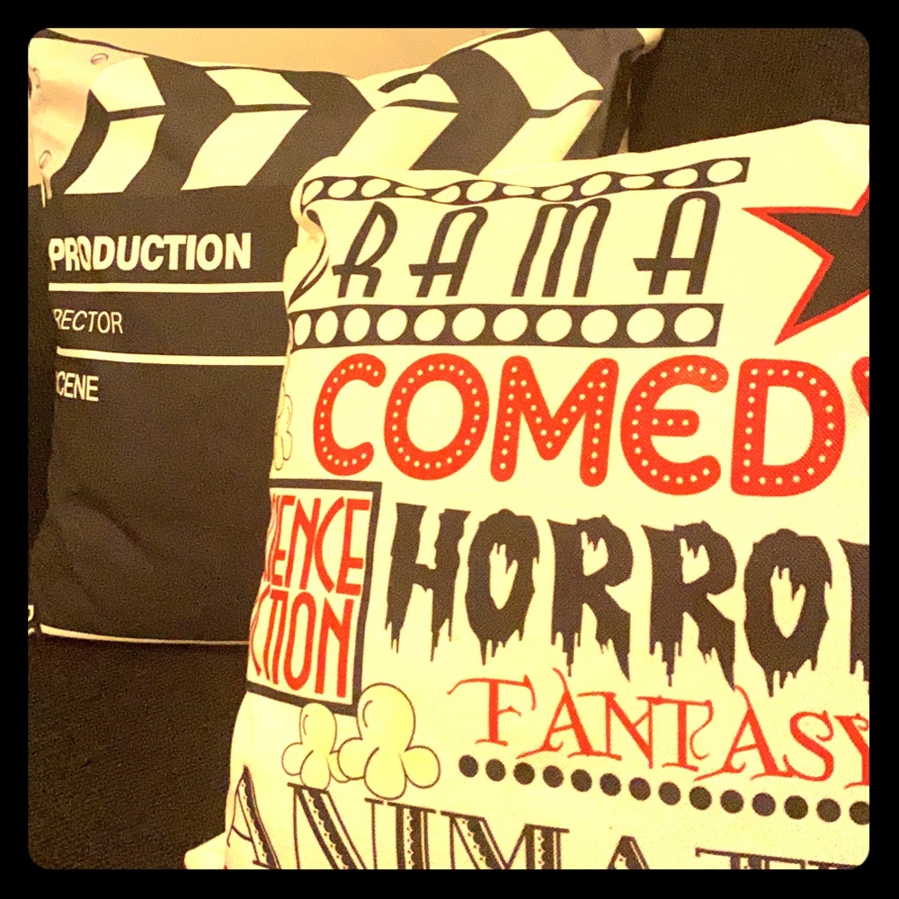 Twin small size  throw pillows